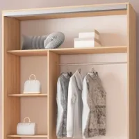 Dulap pentru haine Glisant Mobildor-Lux ARON P 1600 K1 3025 160 x 60 x 220 / DSP / Stejar Sonoma photo 6