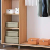 Dulap pentru haine Glisant Mobildor-Lux ARON P 1700 K1 3025 170 x 60 x 220 / DSP / Stejar Sonoma photo 6