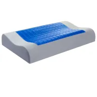 Подушка Alfabed H2O Ergonomico 9/ 11 471307 Пена с памятью/ 60 x 40 x 11 см photo 2