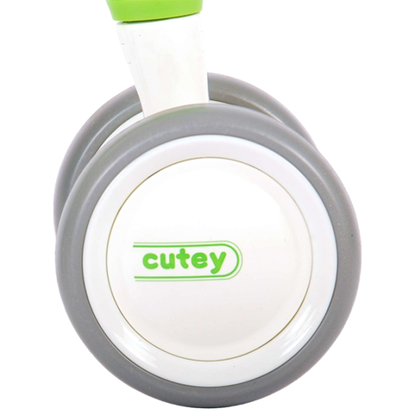 Трехколесный беговел Qplay Cutey 12" Металл/ Зелёный Белый photo 6