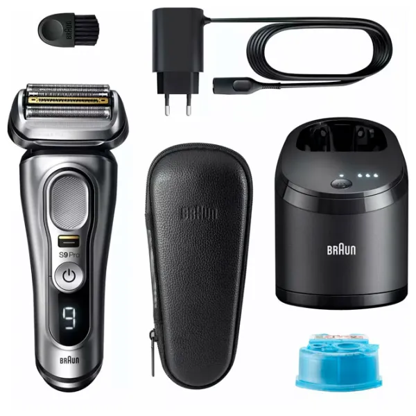 Бритва электрическая Braun Series 9 Pro 9467cc Серебряный Черный  photo 2