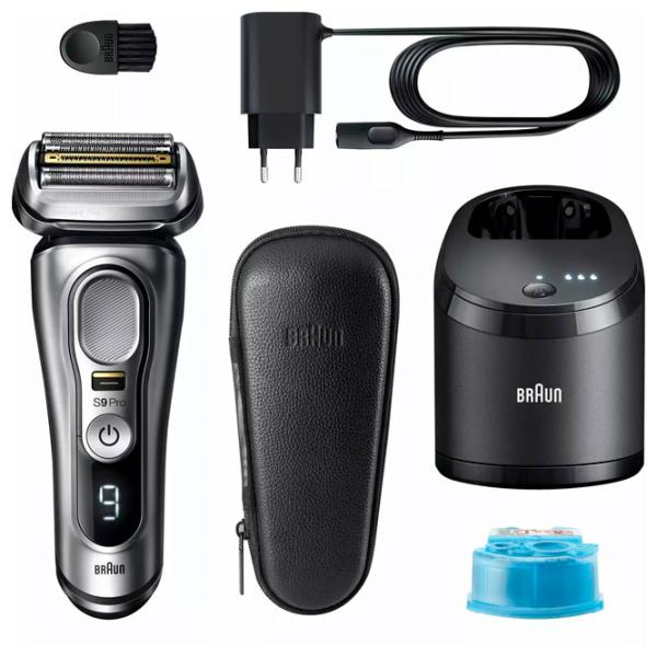 Бритва электрическая Braun Series 9 Pro 9467cc Серебряный Черный  photo 2