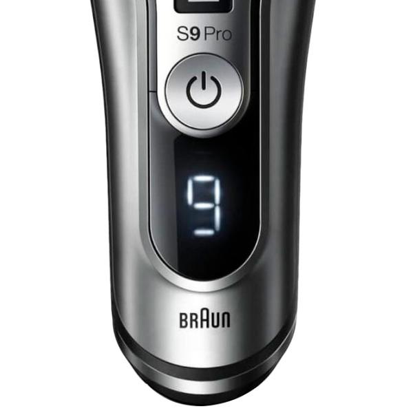 Бритва электрическая Braun Series 9 Pro 9467cc Серебряный Черный  photo 4