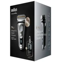 Aparat de ras electric Braun Series 9 Pro 9467cc Silver Black photo 7