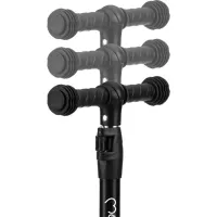Trotinetă pentru copii cu trei roți MoMi Kiuru (HUBA00035) 50 kg/ Black photo 7