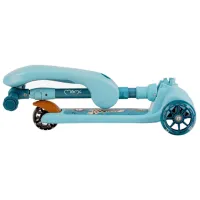Trotinetă pentru copii cu trei roți MoMi Kiuru (HUBA00036) 50 kg/ Blue photo 5
