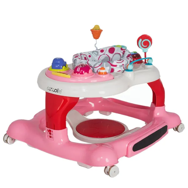 Ходунки Coccolle Arlo (337072310) Классический/ Розовый photo 2 Ходунки Coccolle Arlo (337072310) Классический/ Розовый photo 2