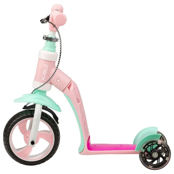 Детский трёхколёсный самокат MoMi Elios (ROBI00030) 25 кг/ Розовый photo 5