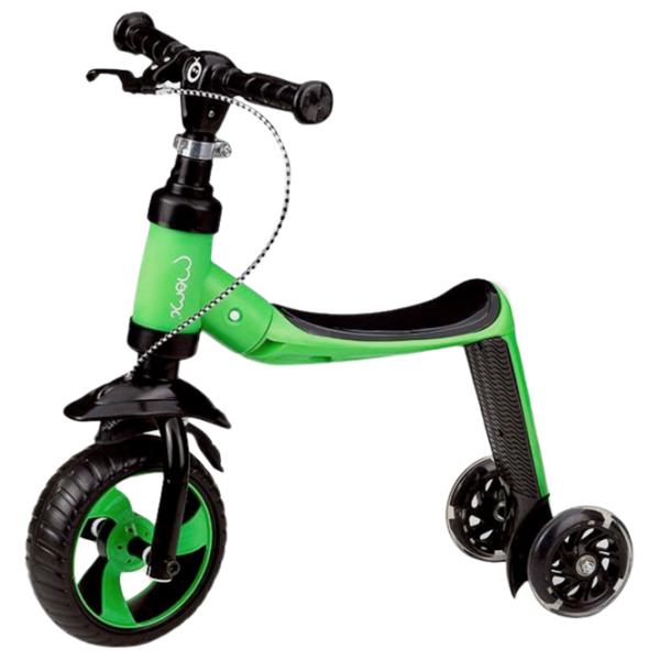 Детский трёхколёсный самокат MoMi Elios (ROBI00031) 25 кг/ Зелёный photo 3