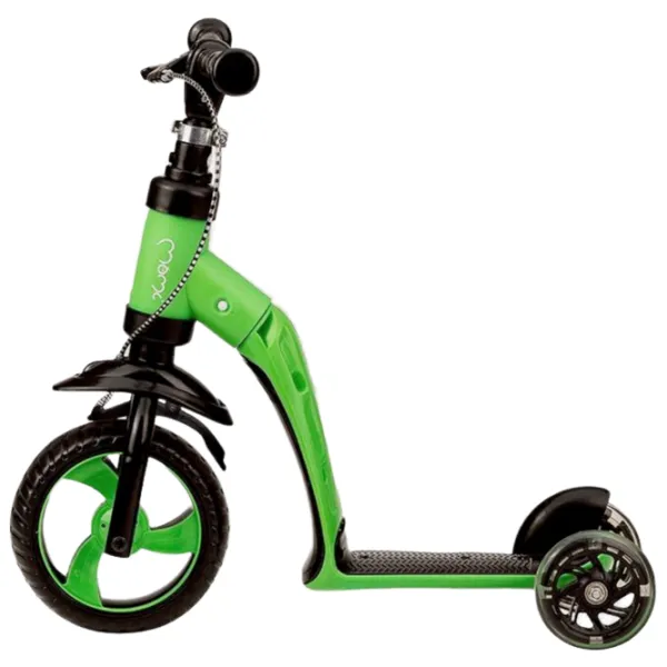 Детский трёхколёсный самокат MoMi Elios (ROBI00031) 25 кг/ Зелёный photo 5