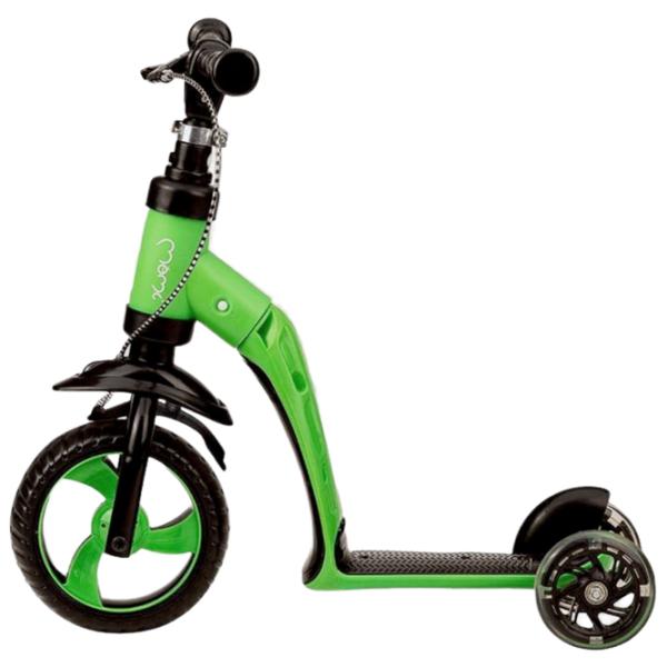Детский трёхколёсный самокат MoMi Elios (ROBI00031) 25 кг/ Зелёный photo 5