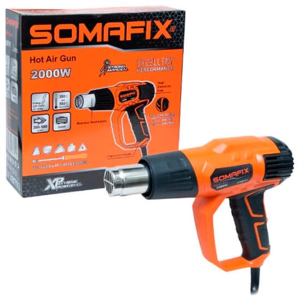 Suflantă de aer cald Somafix SFX8703 2000 W/ Orange photo 2