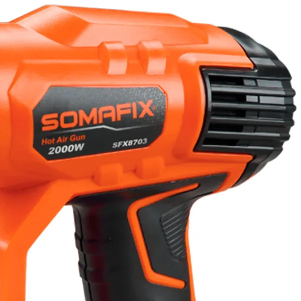 Suflantă de aer cald Somafix SFX8703 2000 W/ Orange photo 3