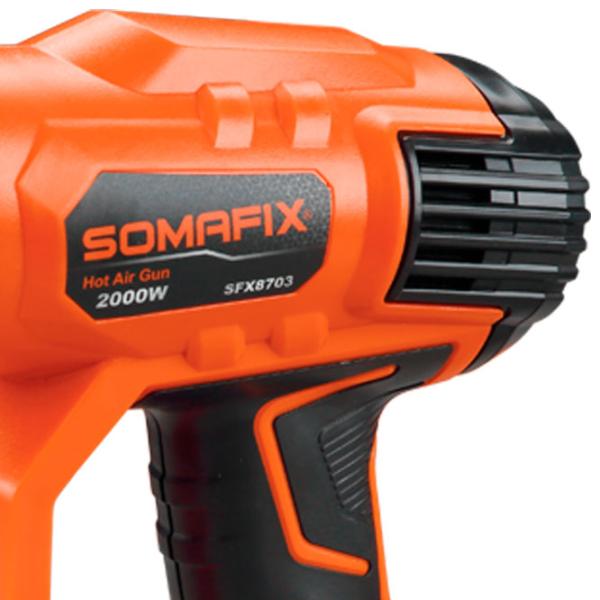 Suflantă de aer cald Somafix SFX8703 2000 W/ Orange photo 3