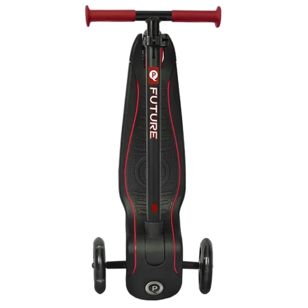 Trotinetă pentru copii cu trei roți Qplay Future (432146) 50 kg/ Red photo 2