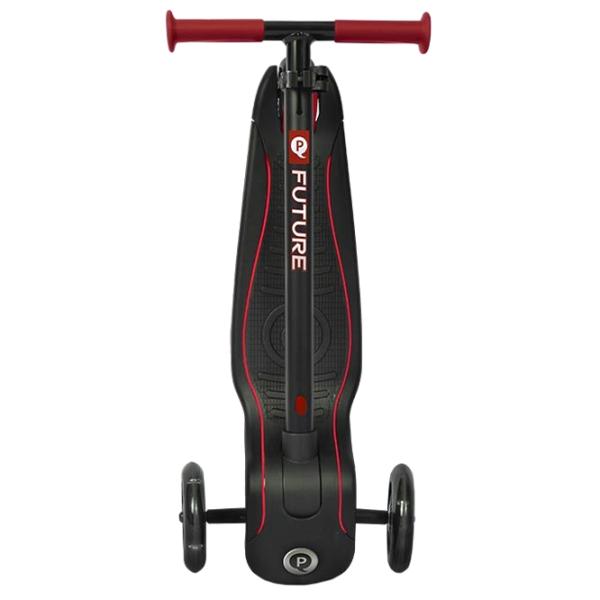 Trotinetă pentru copii cu trei roți Qplay Future (432146) 50 kg/ Red photo 2