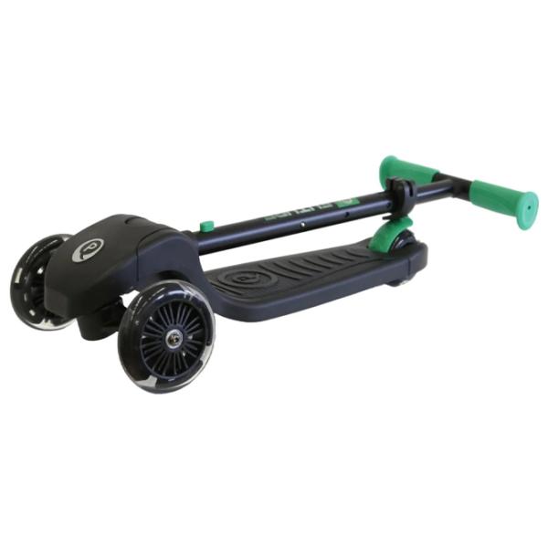 Trotinetă pentru copii cu trei roți Qplay Future Eco (644374) 50 kg/ Green photo 2