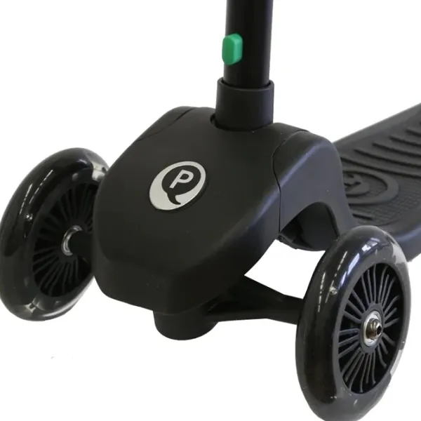 Trotinetă pentru copii cu trei roți Qplay Future Eco (644374) 50 kg/ Green photo 3