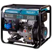 Generator de curent Könner & Söhnen KS 8102HDE (EURO II) 230 V Motorină / 6 kW photo 3