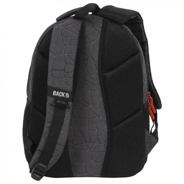 Ghiozdan pentru copii BackUP Hi-Tech Gray Black Gray/ 26 l photo 2