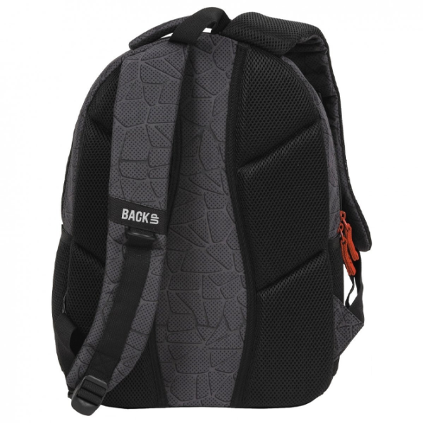 Ghiozdan pentru copii BackUP Hi-Tech Gray Black Gray/ 26 l photo 2