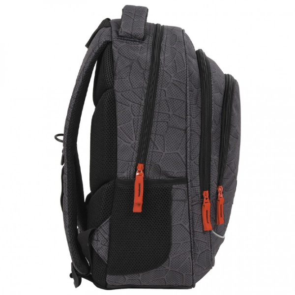 Ghiozdan pentru copii BackUP Hi-Tech Gray Black Gray/ 26 l photo 3