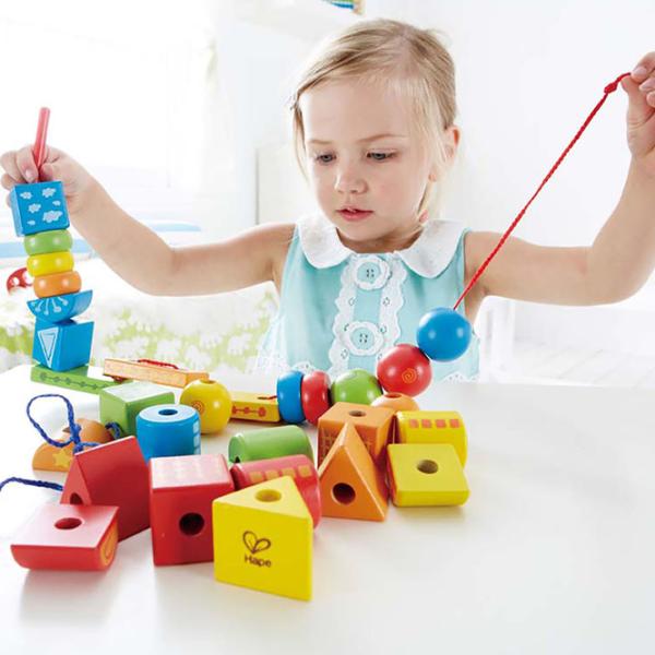 Развивающий набор Hape Rainbor Laing Shapes 3+/ Разноцветный photo 3