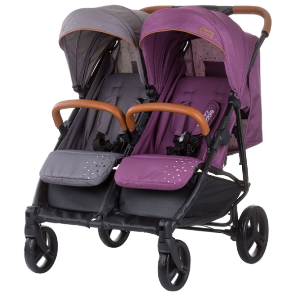 Детская коляска Chipolino Passo Doble 3800931047542/ Сиреневый photo 4 Детская коляска Chipolino Passo Doble 3800931047542/ Сиреневый photo 4