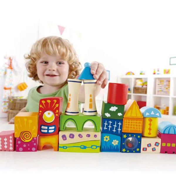 Развивающий набор Hape Fantasia Blocks Castle E0418A 1.5+/ Разноцветный photo 4 Развивающий набор Hape Fantasia Blocks Castle E0418A 1.5+/ Разноцветный photo 4