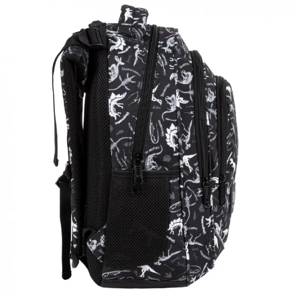 Ghiozdan pentru copii BackUP Dinosaury Black White Black/ 24 l photo 4 Ghiozdan pentru copii BackUP Dinosaury Black White Black/ 24 l photo 4
