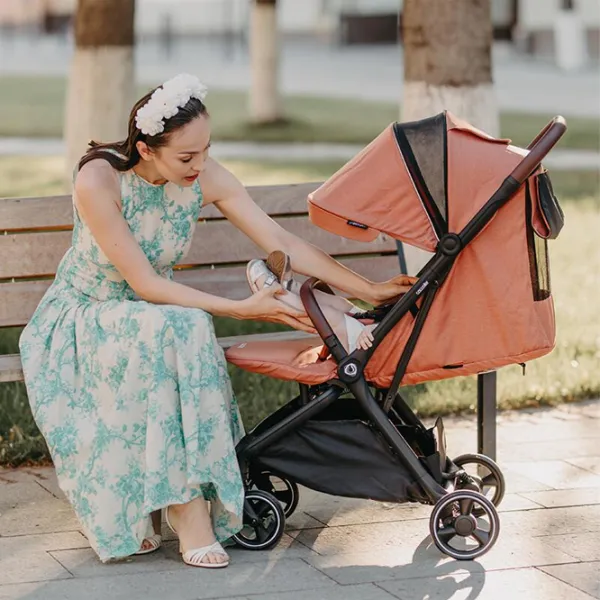 Детская коляска Coccolle Lemira 323031971/ Зелёный photo 6