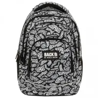 Ghiozdan pentru copii BackUP Black & White Black White Black/ 24 l photo 2