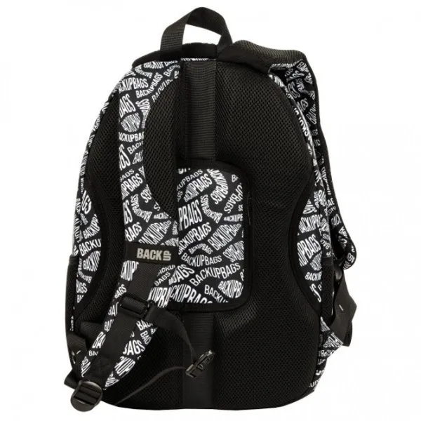 Ghiozdan pentru copii BackUP Black & White Black White Black/ 24 l photo 4 Ghiozdan pentru copii BackUP Black & White Black White Black/ 24 l photo 4