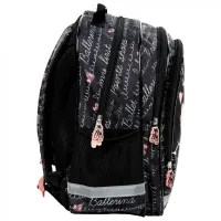 Ghiozdan pentru copii Derform Ballerina Black Pink Black/ 24 l photo 5