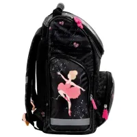 Ghiozdan pentru copii Derform Ballerina Black Pink Black photo 4