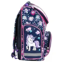 Ghiozdan pentru copii Derform Unicorn Blue Pink Blue photo 4