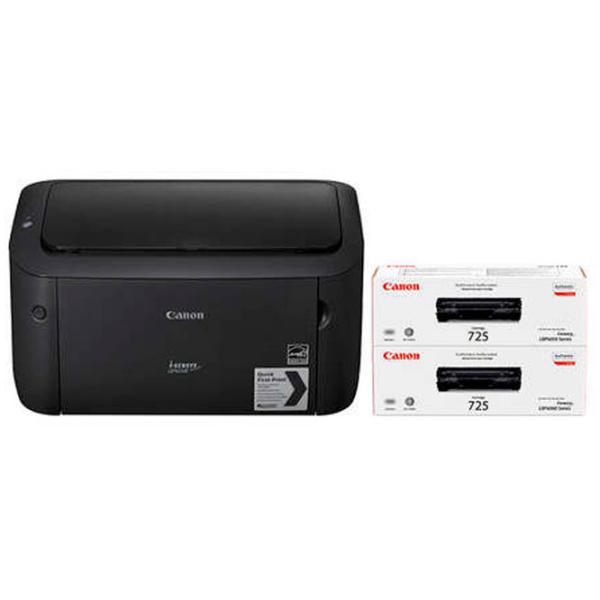Imprimantă Canon i-SENSYS LBP-6030 Bundle CRG725 x 2 Laser / Monochrome / Black photo 7 Imprimantă Canon i-SENSYS LBP-6030 Bundle CRG725 x 2 Laser / Monochrome / Black photo 7