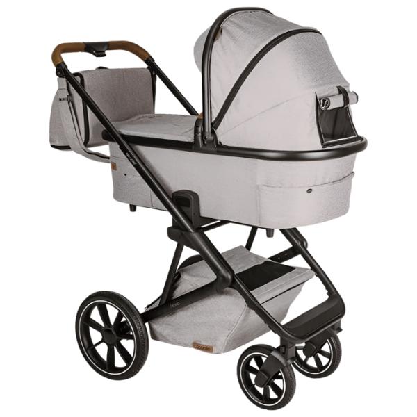 Детская коляска Coccolle Nessia 3 in 1 320065071/ Серый photo 2 Детская коляска Coccolle Nessia 3 in 1 320065071/ Серый photo 2