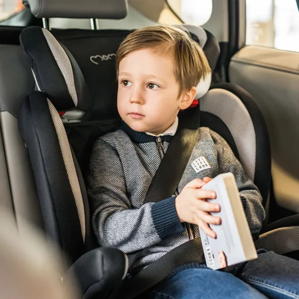 Детское автокресло MoMi Quick Fix (FOSA00004) 3 года - 10 лет/ 36 кг/ Серый photo 6