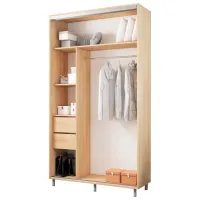Dulap pentru haine Glisant Mobildor-Lux ARON S 1000 K1 3025 100 x 60 x 220 / PAL / Stejar Sonoma photo 2