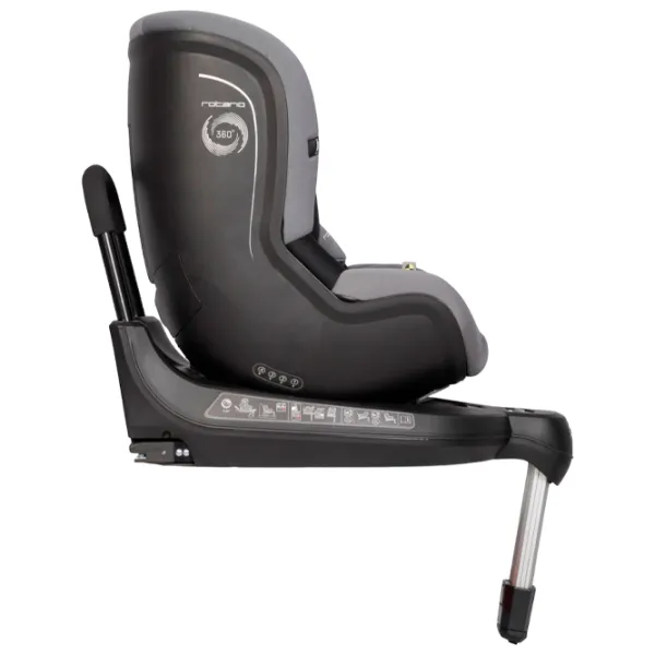 Детское автокресло EasyGo Rotario 2021 (9888-001) -/ 18 кг/ Grey photo 4