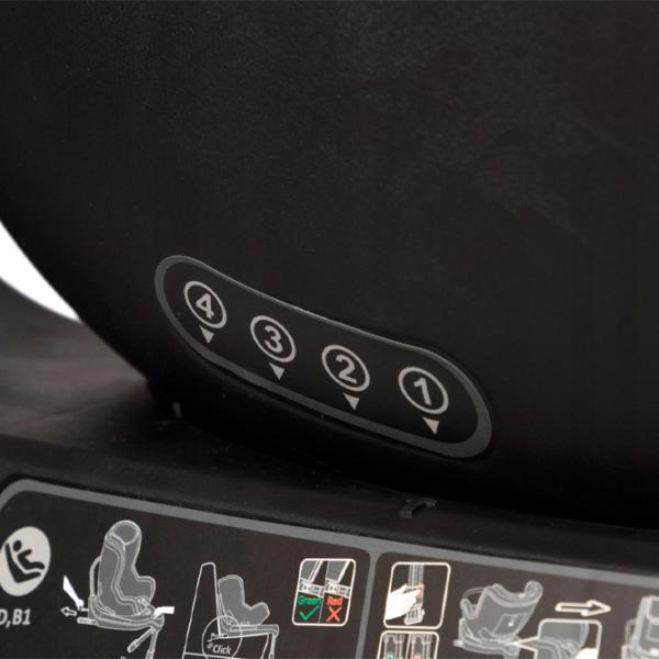 Детское автокресло EasyGo Rotario 2021 (9888-001) -/ 18 кг/ Grey photo 7