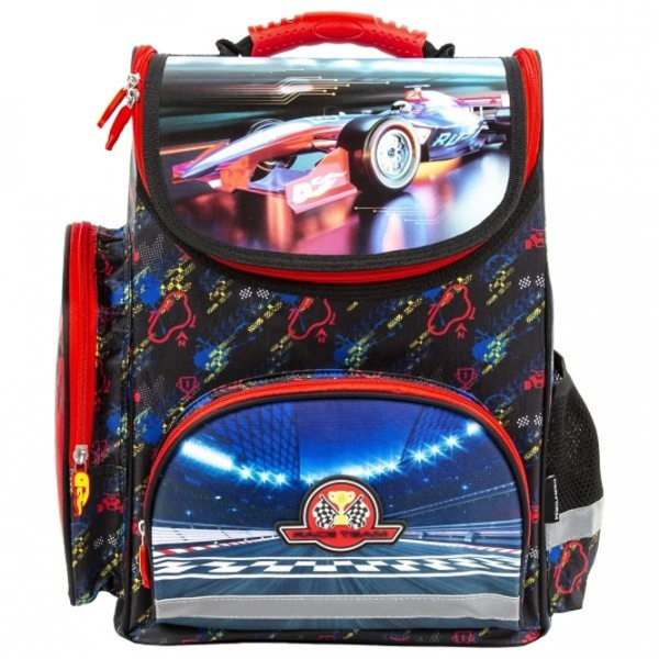 Рюкзак для детей Derform Race Team Черный Красный Черный photo 6