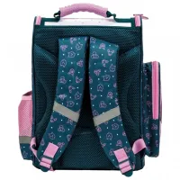 Ghiozdan pentru copii Derform Cleo & Frank Blue Pink Blue photo 3