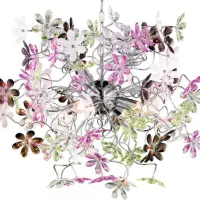 Люстра Trio Flower 40 Вт / 4 цоколя - E14 photo 2