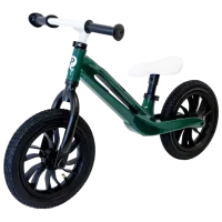 Bicicletă fără pedale Qplay Racer 10" Metal/ Green White photo 2
