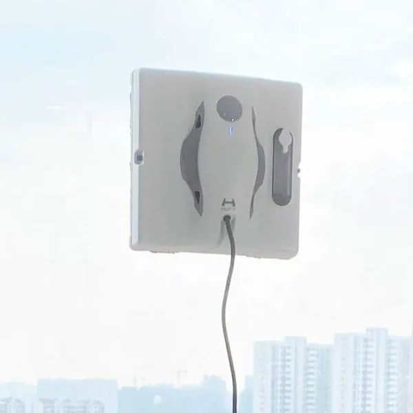 Robot pentru curățarea ferestrelor Hutt W8 Gray White photo 20