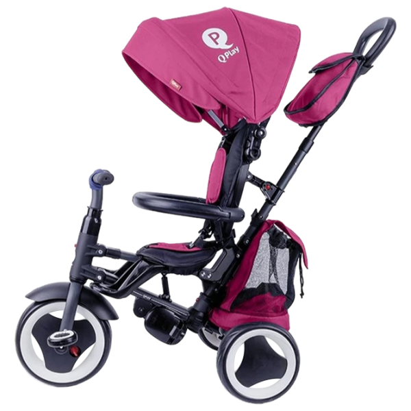 Трицикл Qplay Rito Plus 20 кг/ Пурпурный photo 2