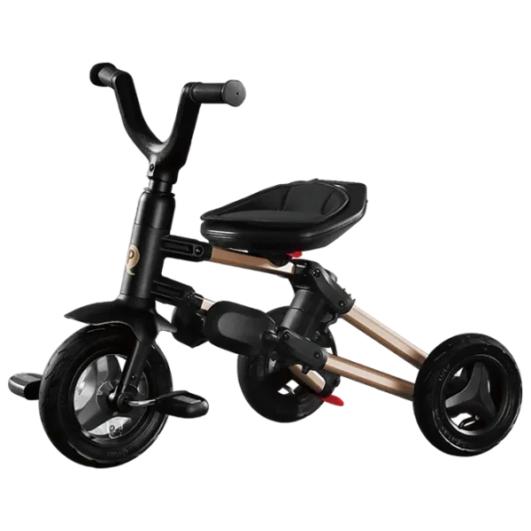 Трицикл Qplay Nova Rubber 25 кг/ Золотой photo 3 Трицикл Qplay Nova Rubber 25 кг/ Золотой photo 3