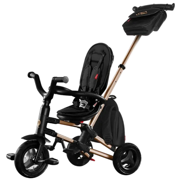 Трицикл Qplay Nova Rubber 25 кг/ Золотой photo 4 Трицикл Qplay Nova Rubber 25 кг/ Золотой photo 4